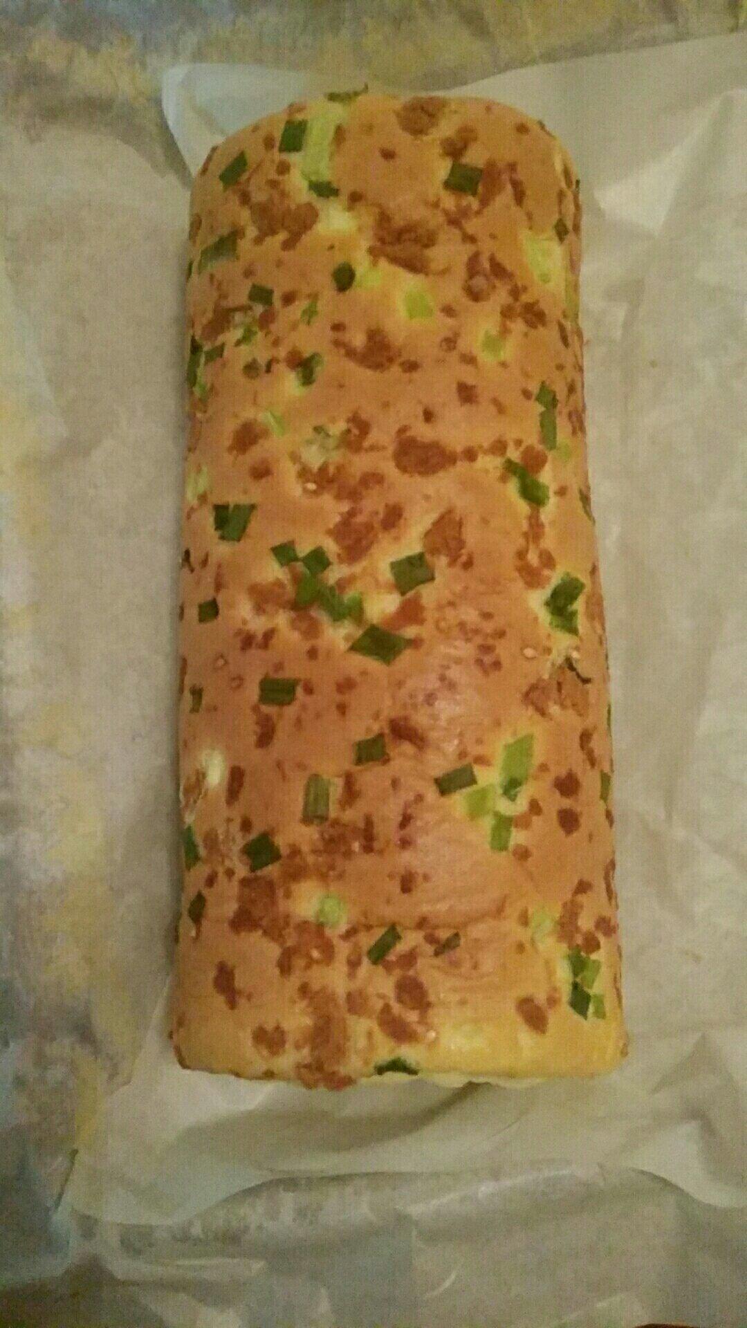 香葱肉松肥蛋糕卷～