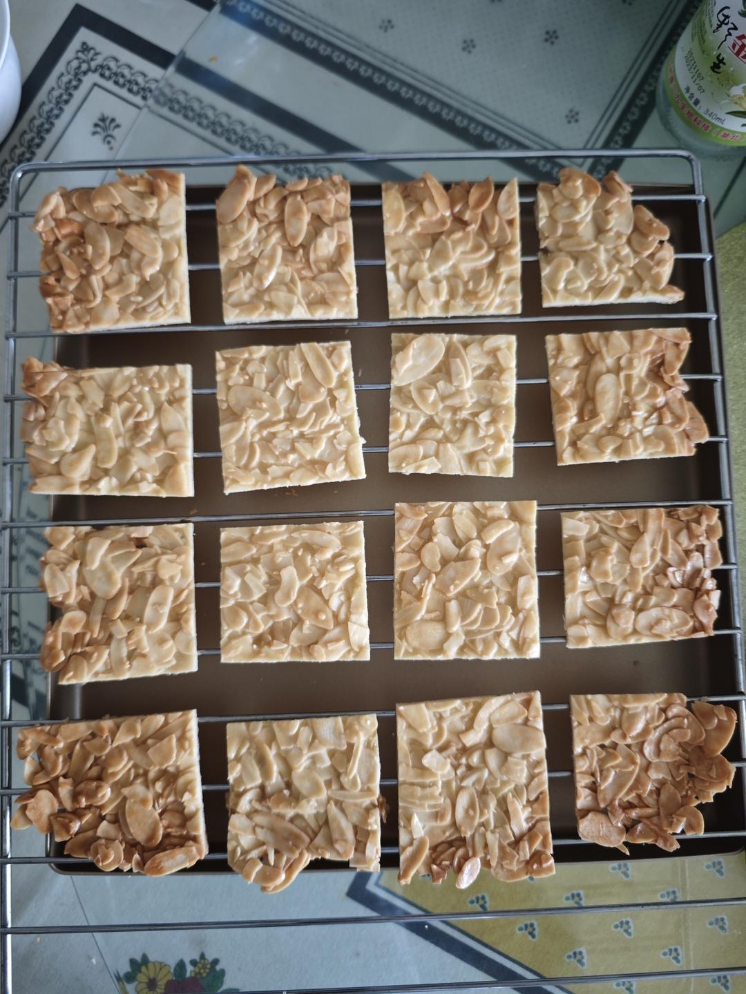 杏仁瓦片酥脆片｜新年零食｜年货必备