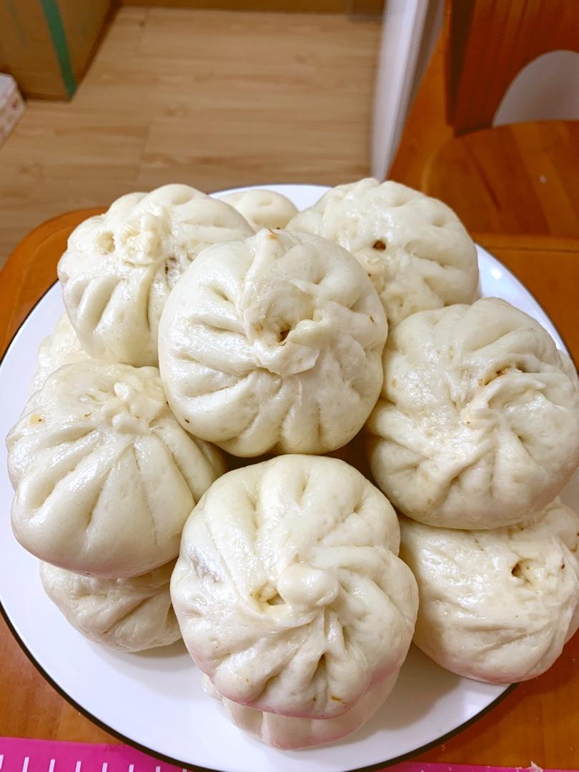 手工包子（肚脐包）