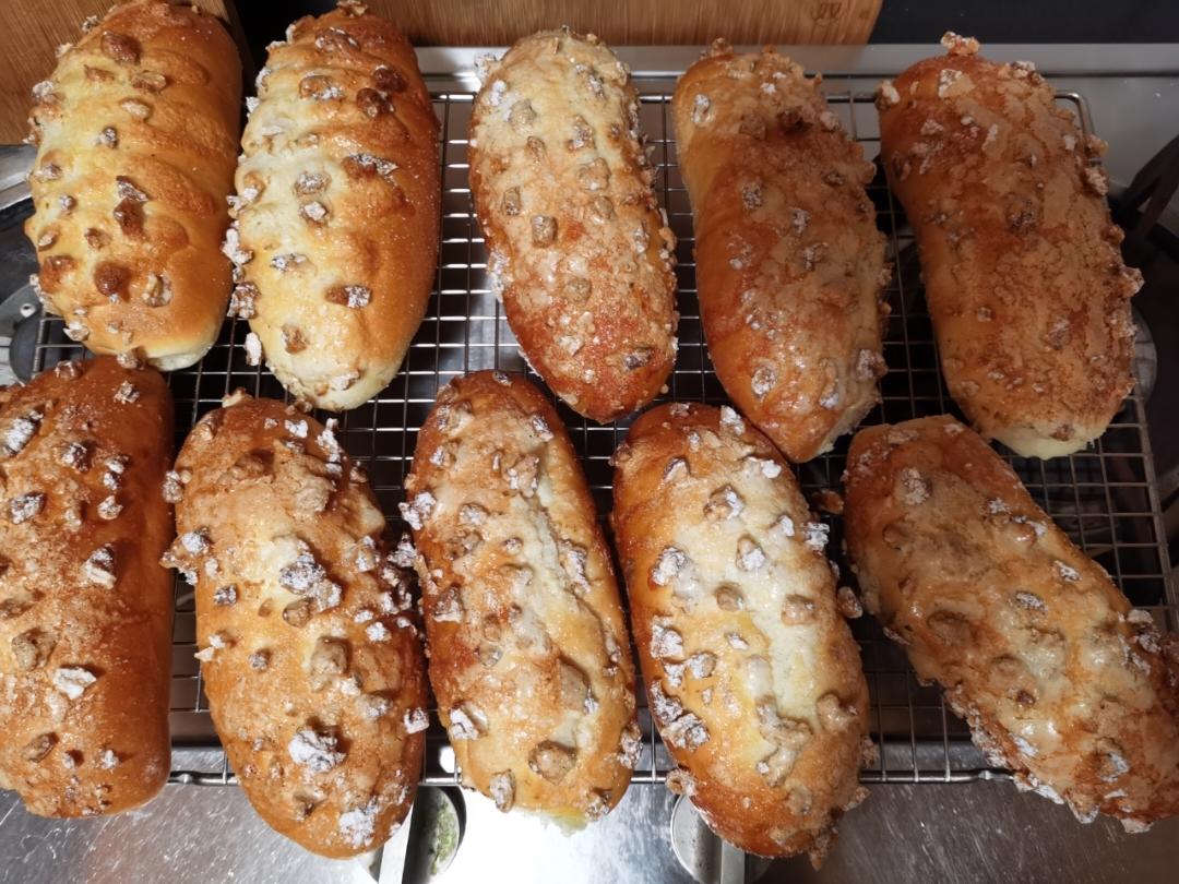 建议收藏 花3天时间 做核桃马里奥面包教程 还有酥皮保软测试对比