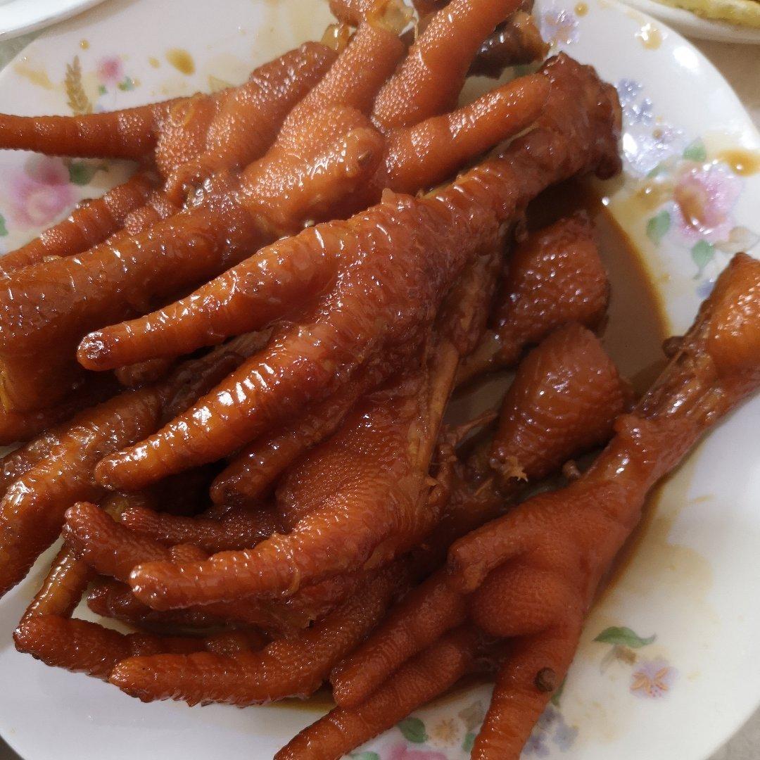 不油腻的红烧鸡爪