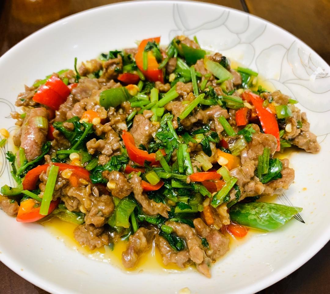 小炒牛肉