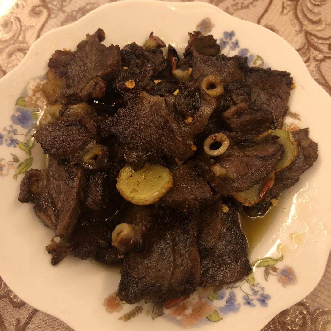 辣炒牛肉