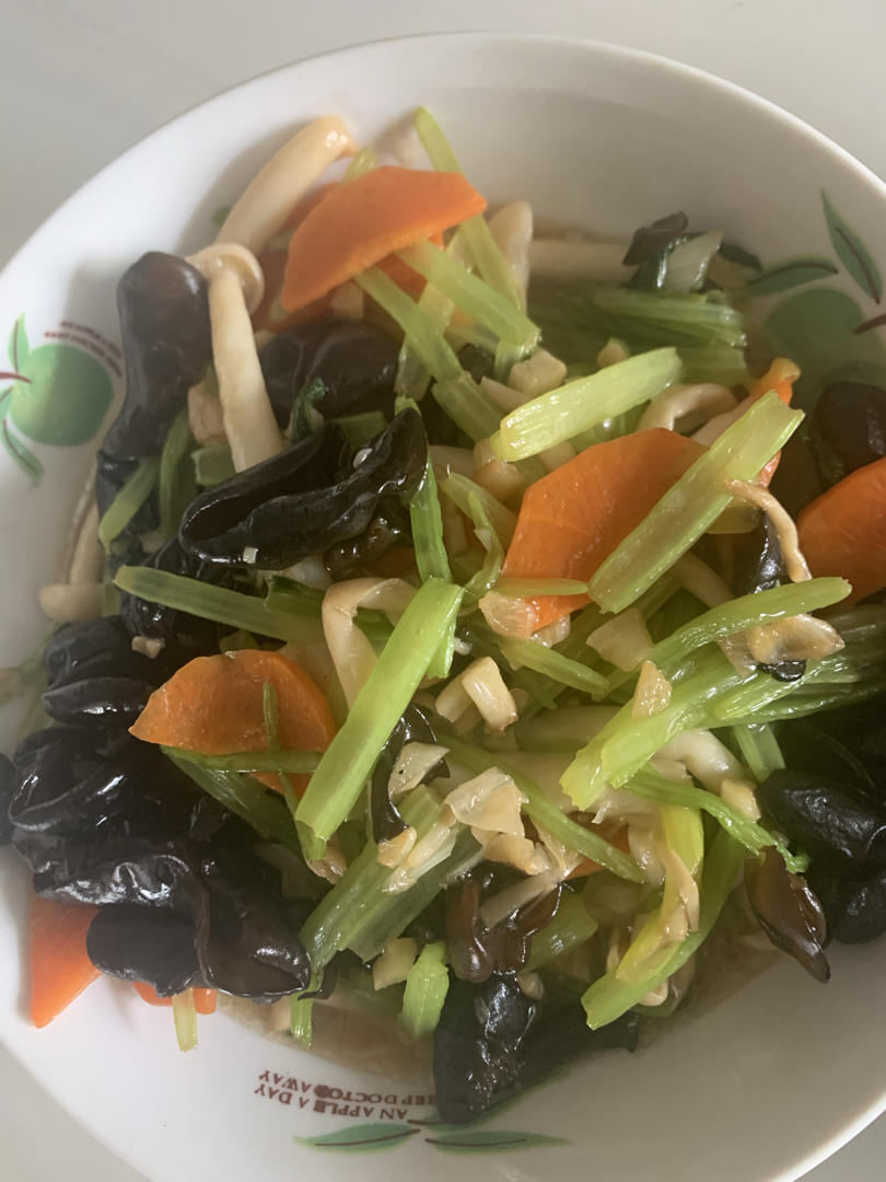 营养美味的小炒素三鲜