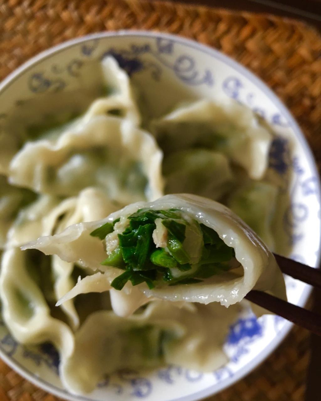 韭菜馅饺子