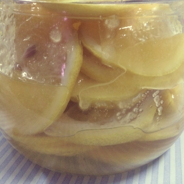 蜂蜜腌柠檬