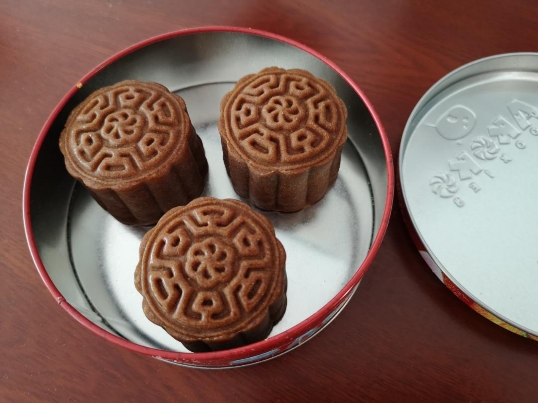 🥮黑糖椰香广式月饼｜含不发干不甜腻，蔓越莓椰蓉馅做法