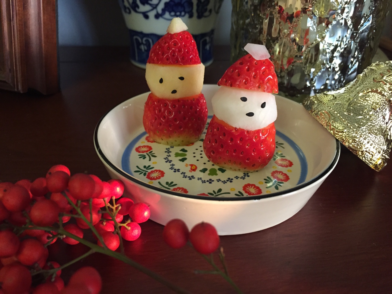 简化版 草莓圣诞老人的做法