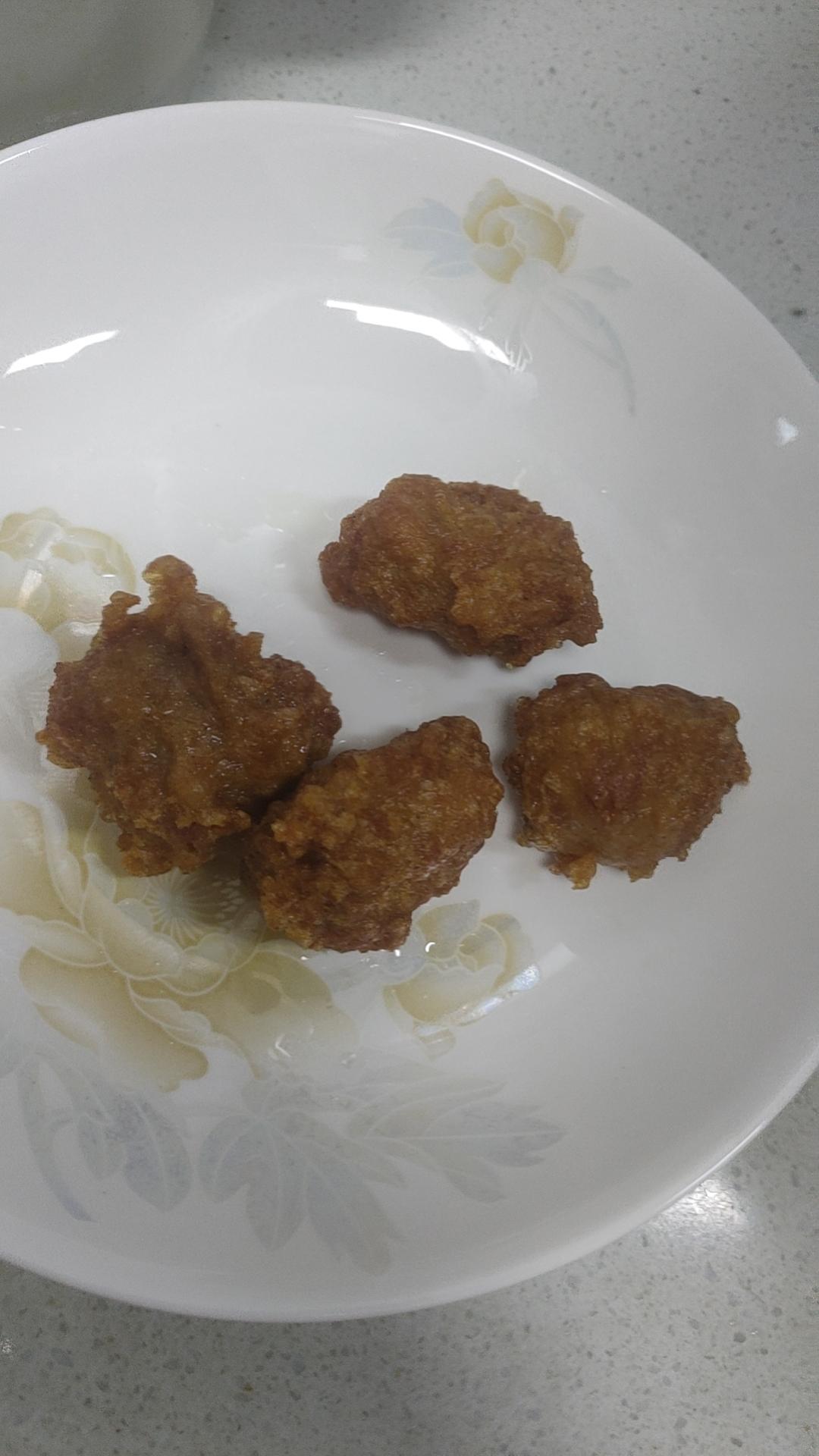 炸小肉丸的做法