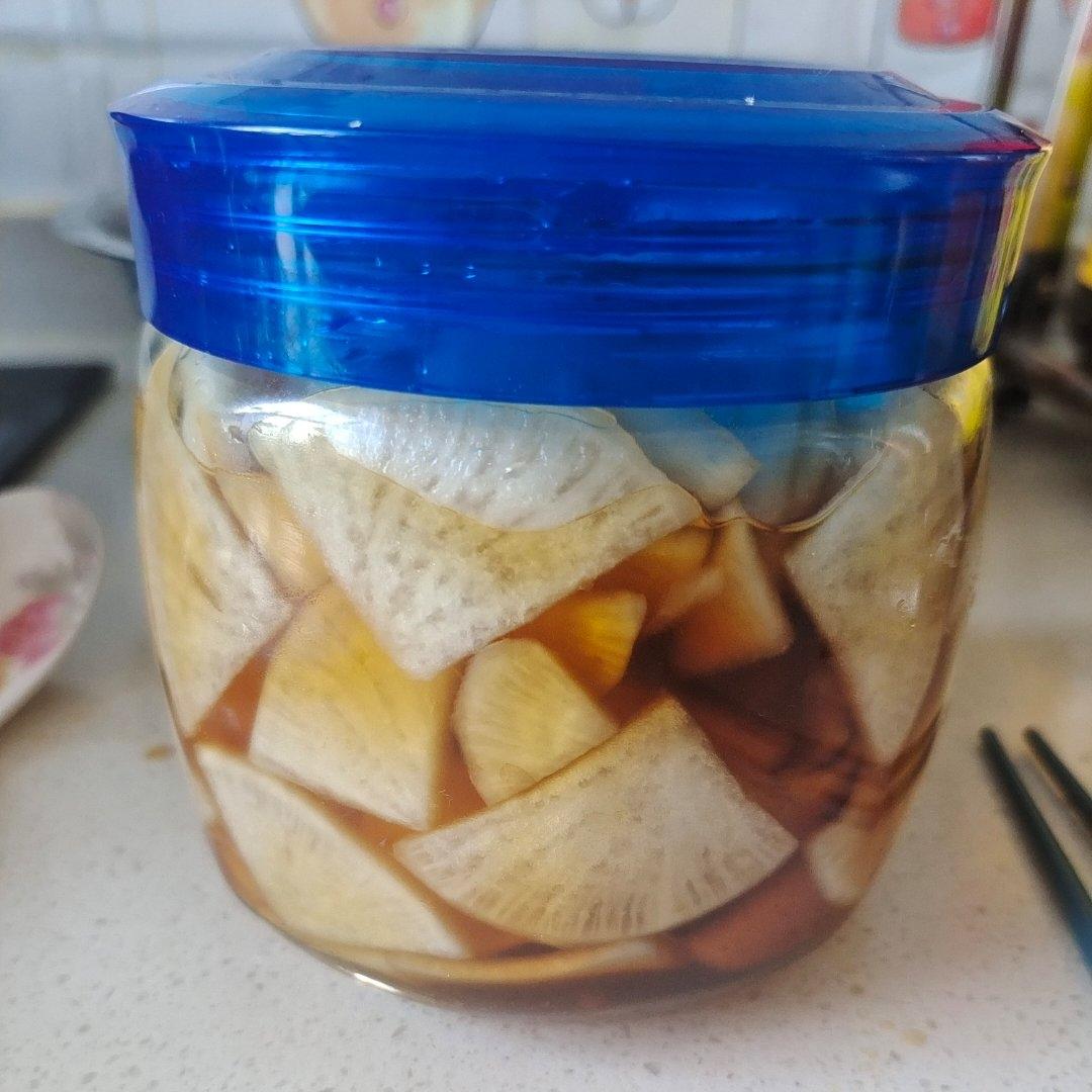 快手腌制爽口脆萝卜