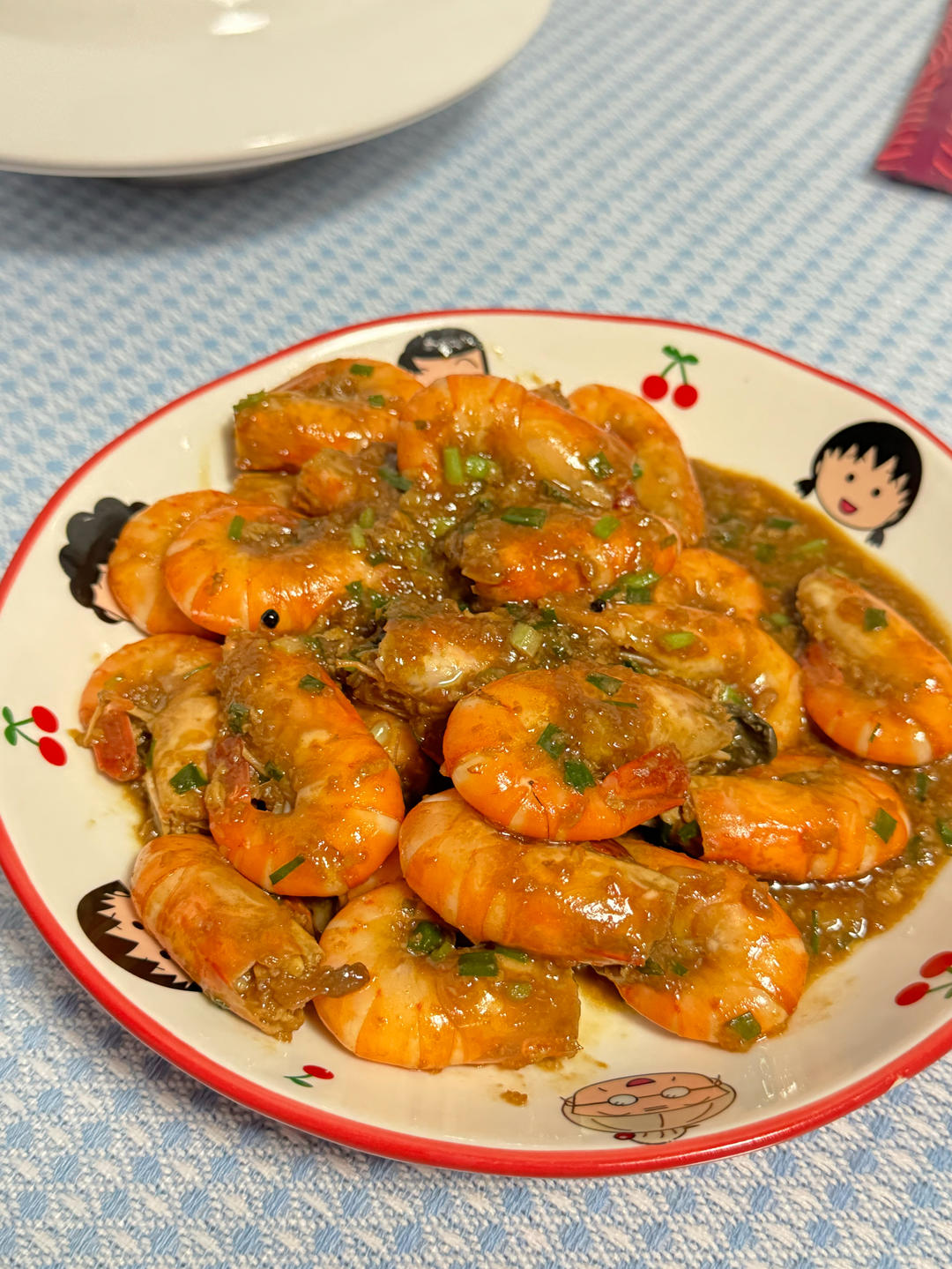 芥末蒜蓉罗氏虾