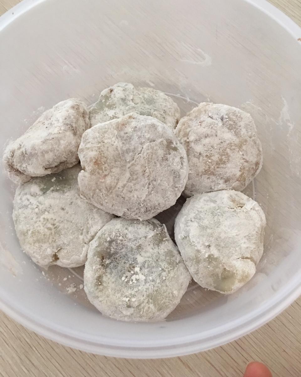 流心奶黄冰皮月饼（内有视频链接）