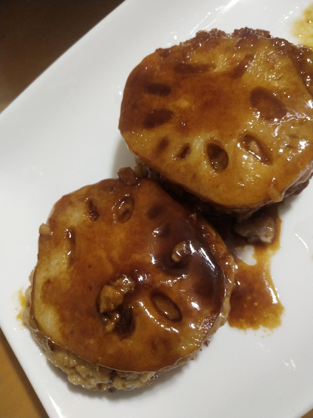 车轮莲藕肉饼【宝宝辅食】