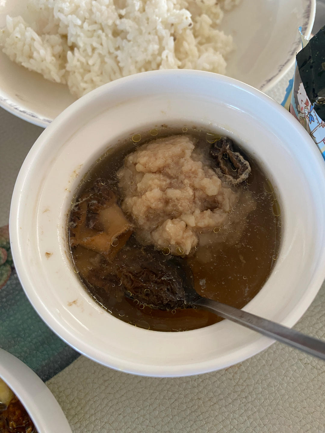 💯清蒸‼️马蹄肉丸汤