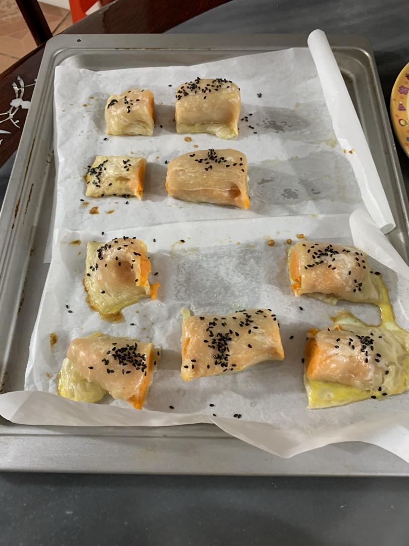 奶香红薯饼