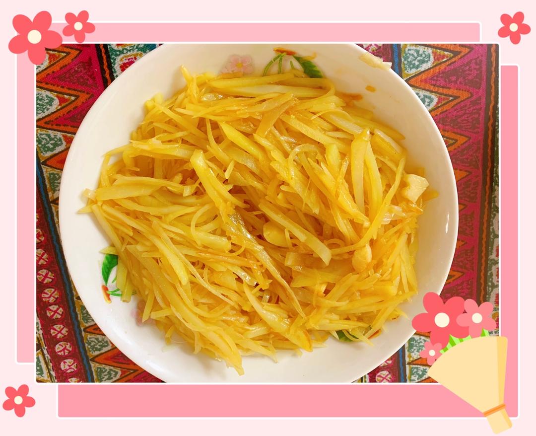 家常炒土豆丝
