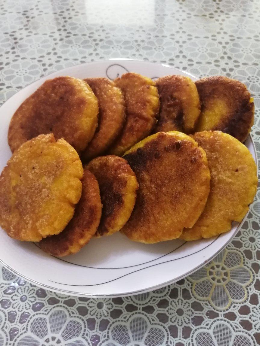 超简单的家常南瓜饼