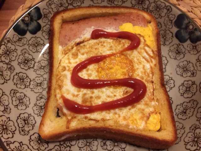 吐司煎蛋