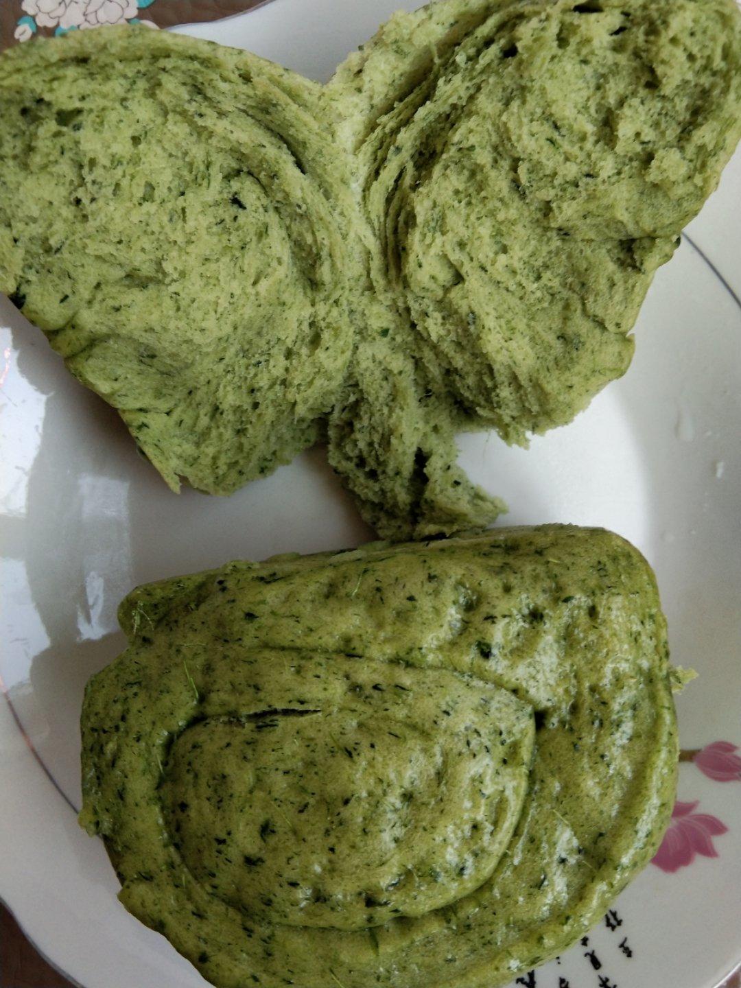 菠菜馒头的做法