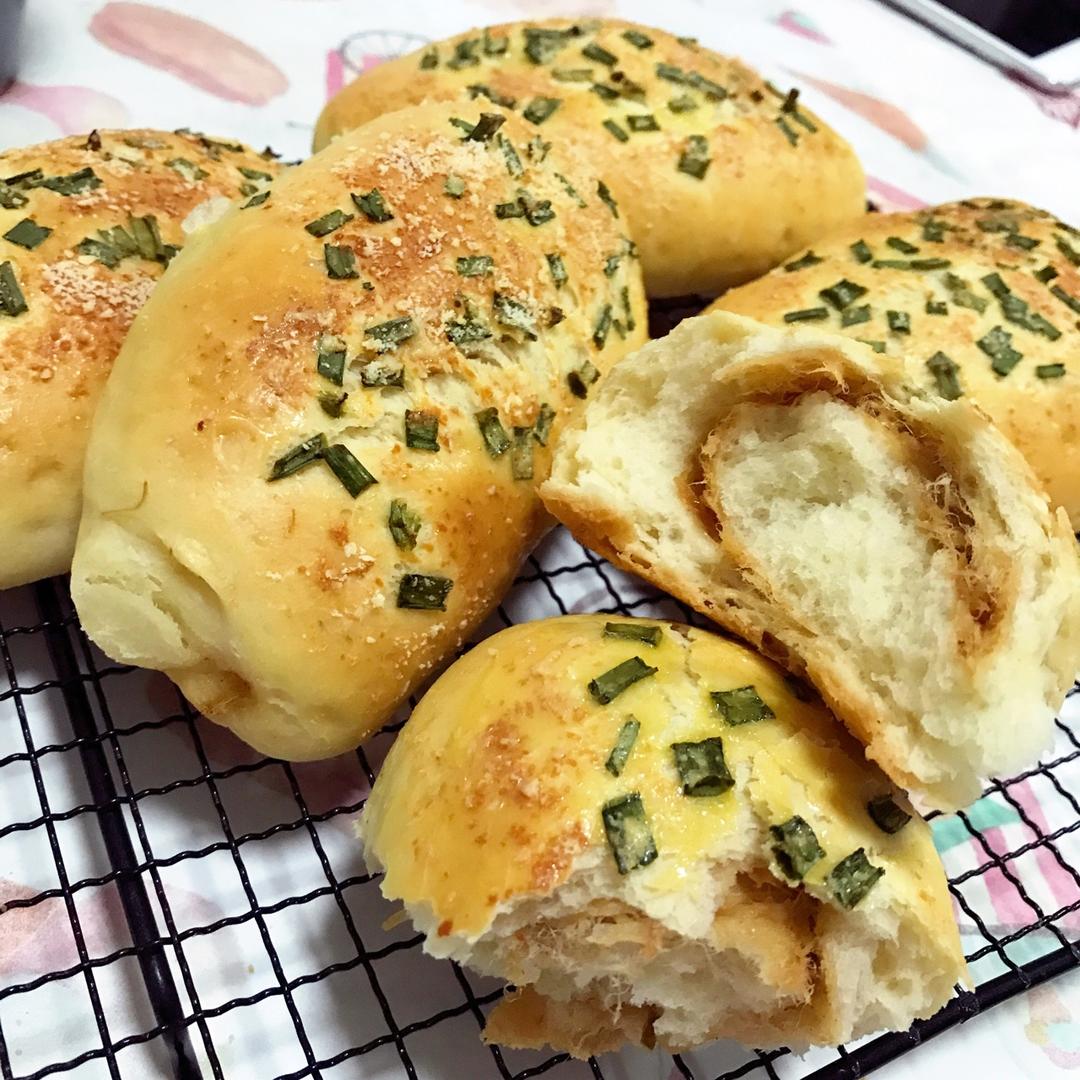 肉松沙拉酱面包（65度汤种）