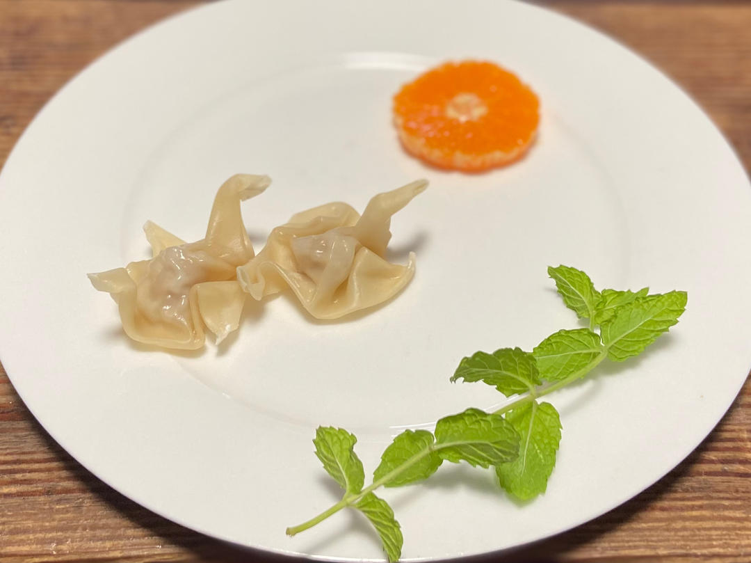 新手都不会翻车的【千纸鹤蒸馄饨】