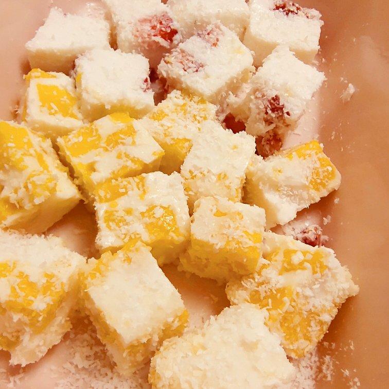 懒人低碳：快手即溶椰子粉小方（低卡减脂零食椰子冻）