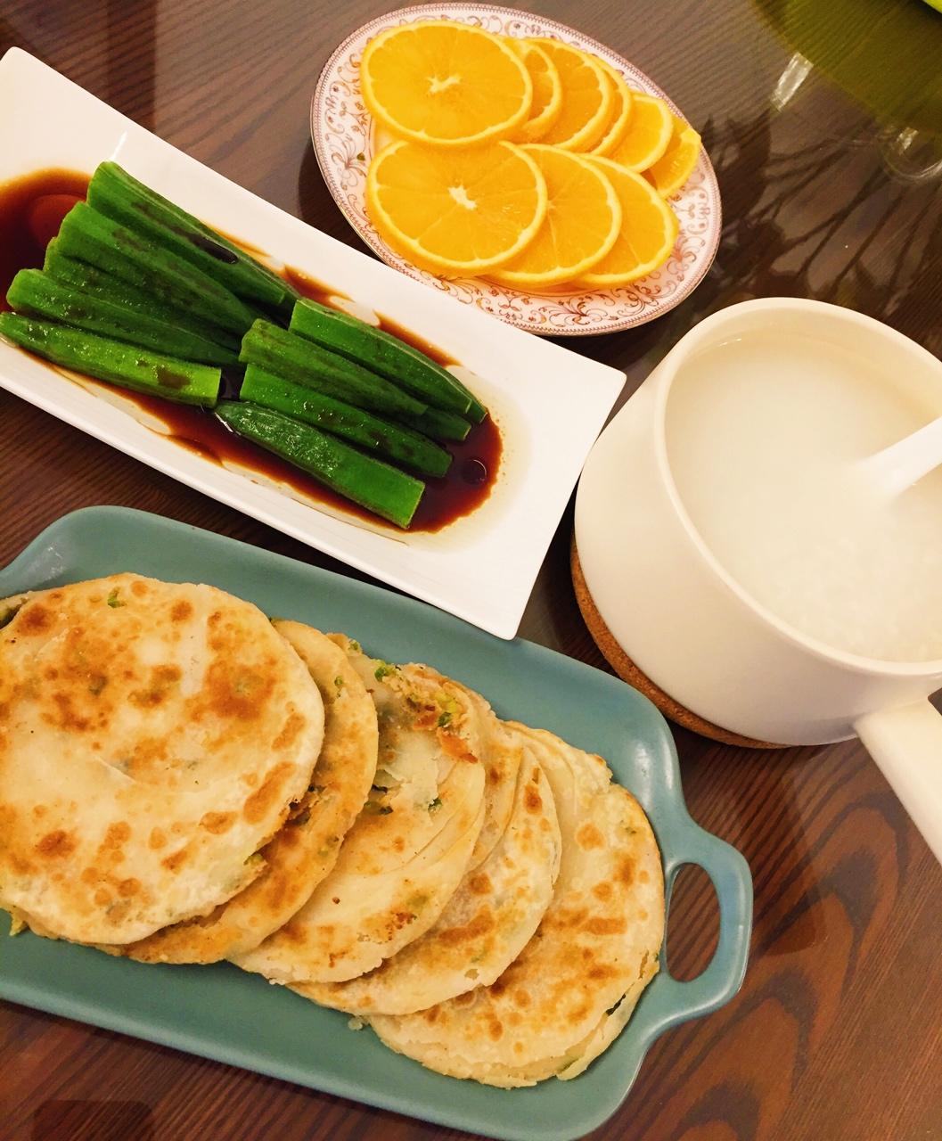 葱油酥饼