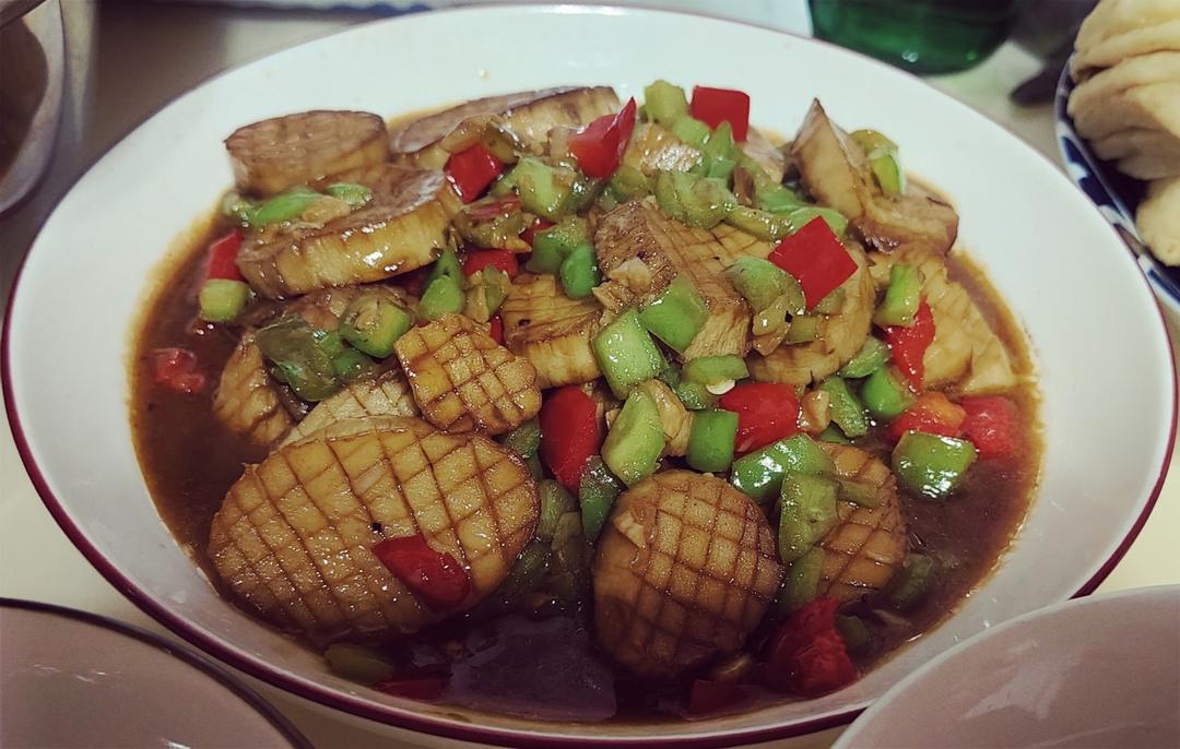 素鲍鱼|蜜汁杏鲍菇