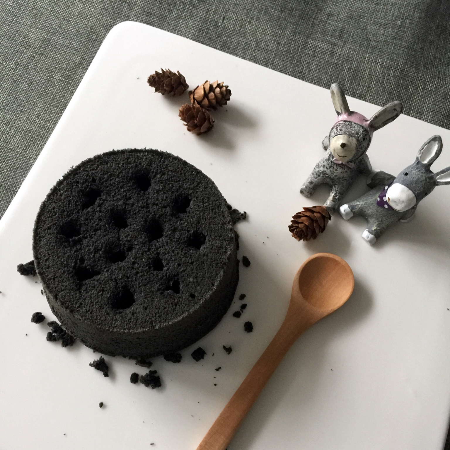 风靡网络的煤球蛋糕(简单版)