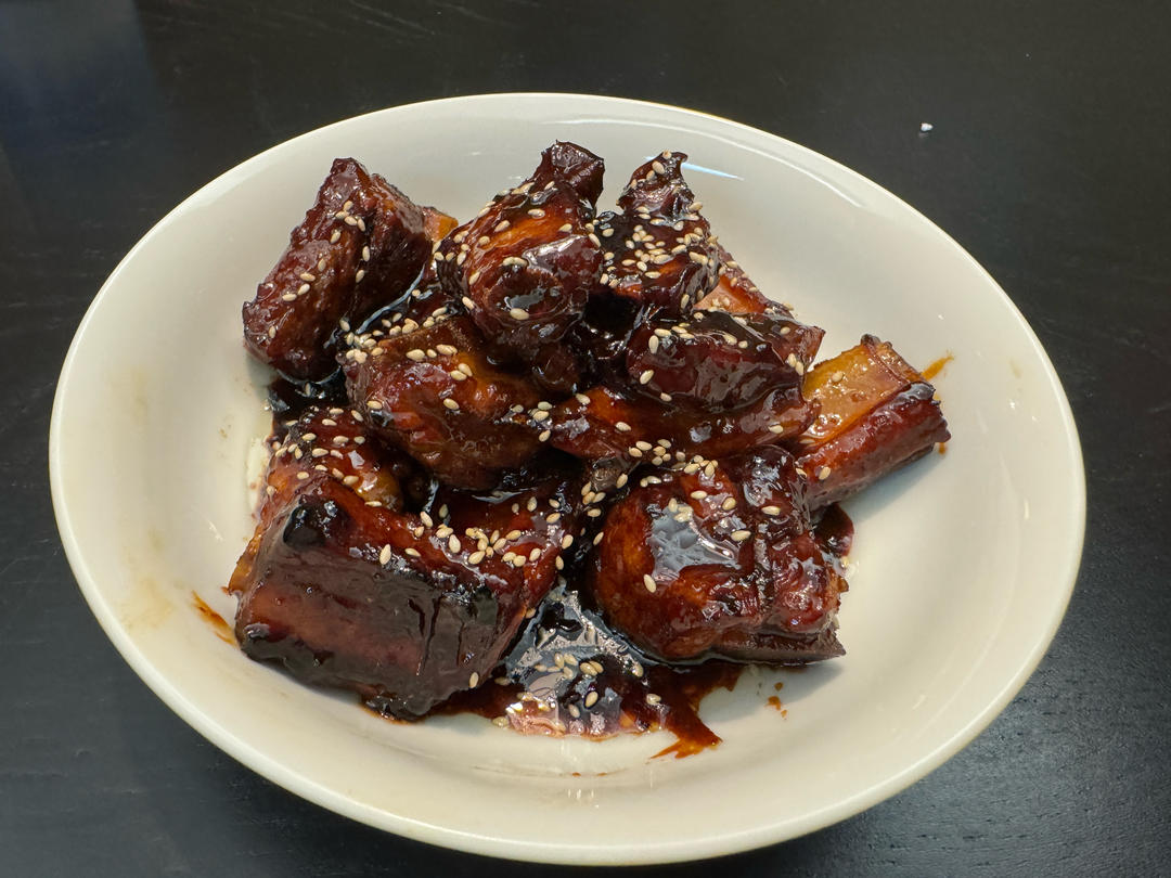 梅子酱（青梅酱）烧排骨🍖