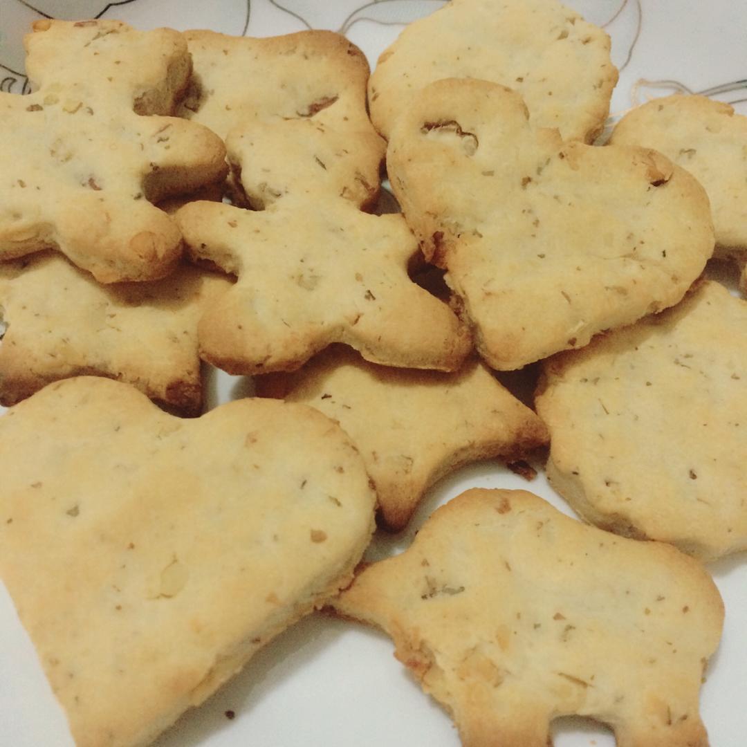 炼乳核桃饼干