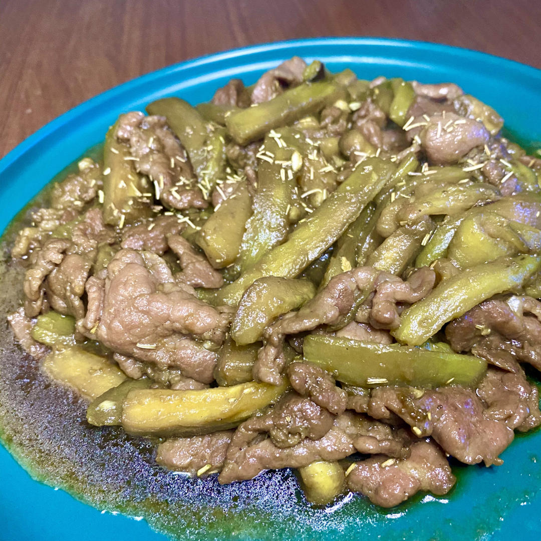 【健康三餐】下饭的牛肉炒茄子