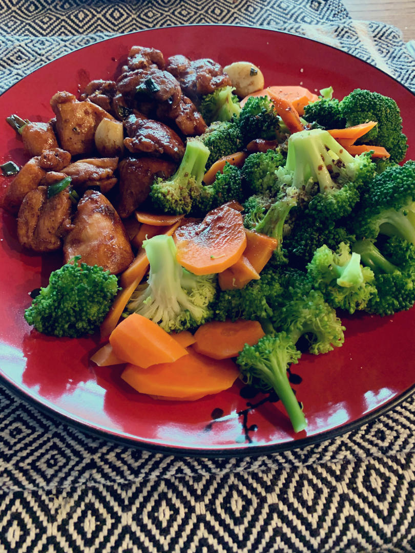 照烧鸡腿饭