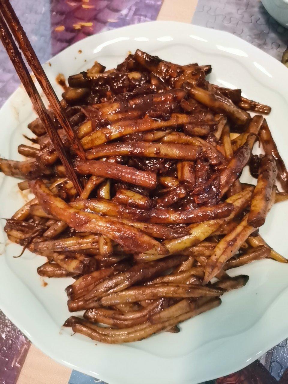 土豆炖豆角