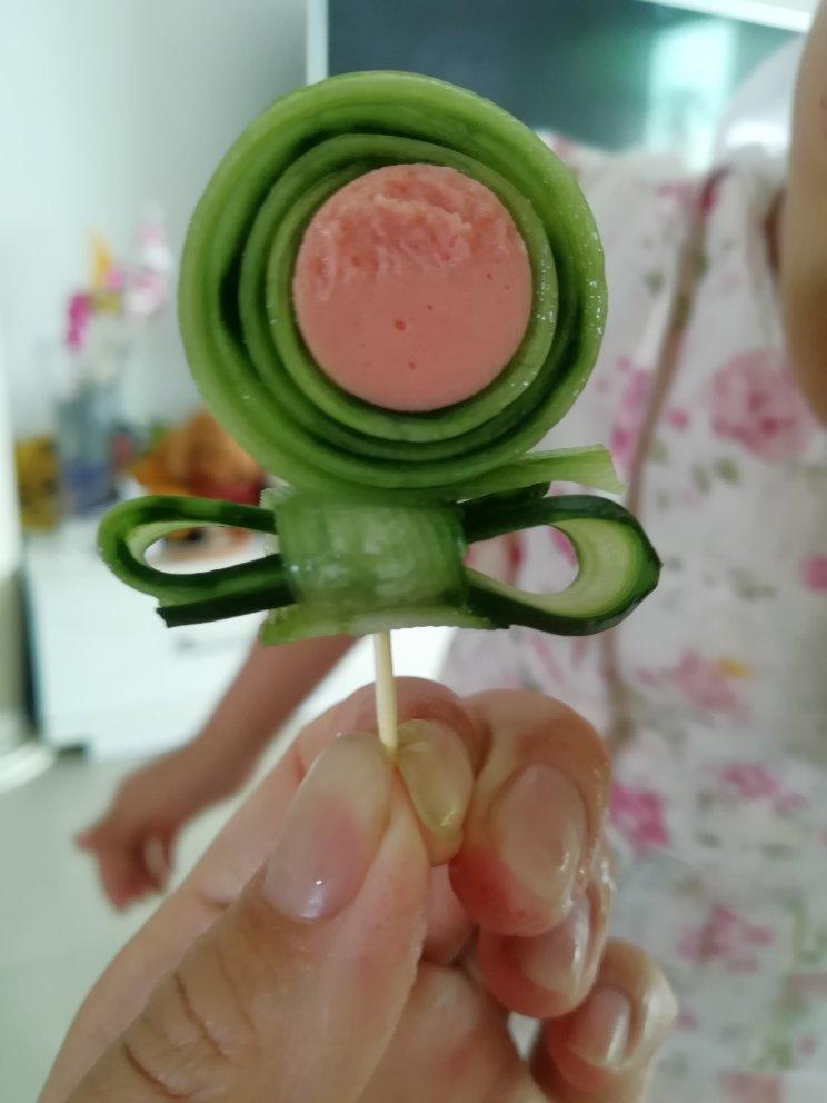 便当扮美神器——黄瓜棒棒糖