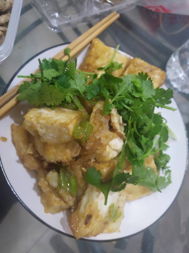 无敌好吃的香煎豆腐