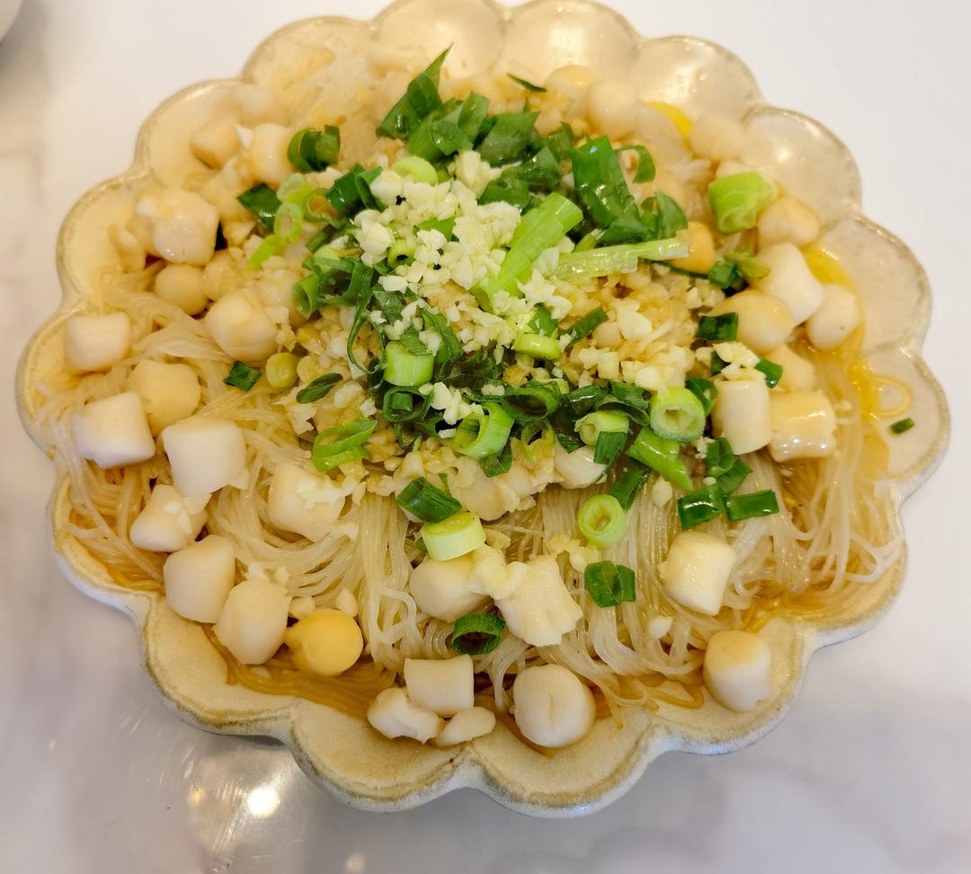 扇贝柱蒸粉丝