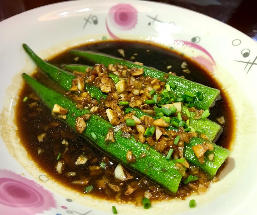 蒜蓉秋葵