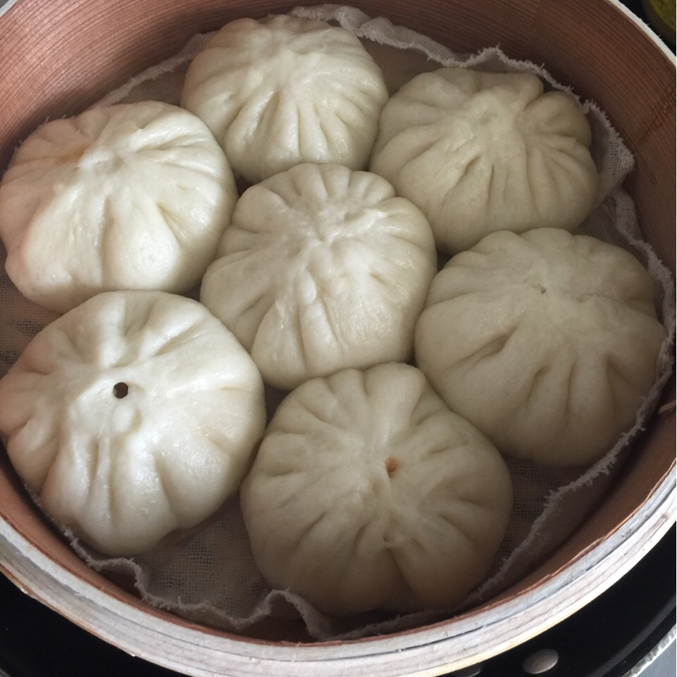 家庭手工肉馅大包子