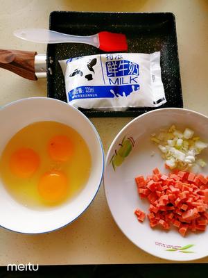 中式厚蛋烧—周末早餐必备的做法 步骤1
