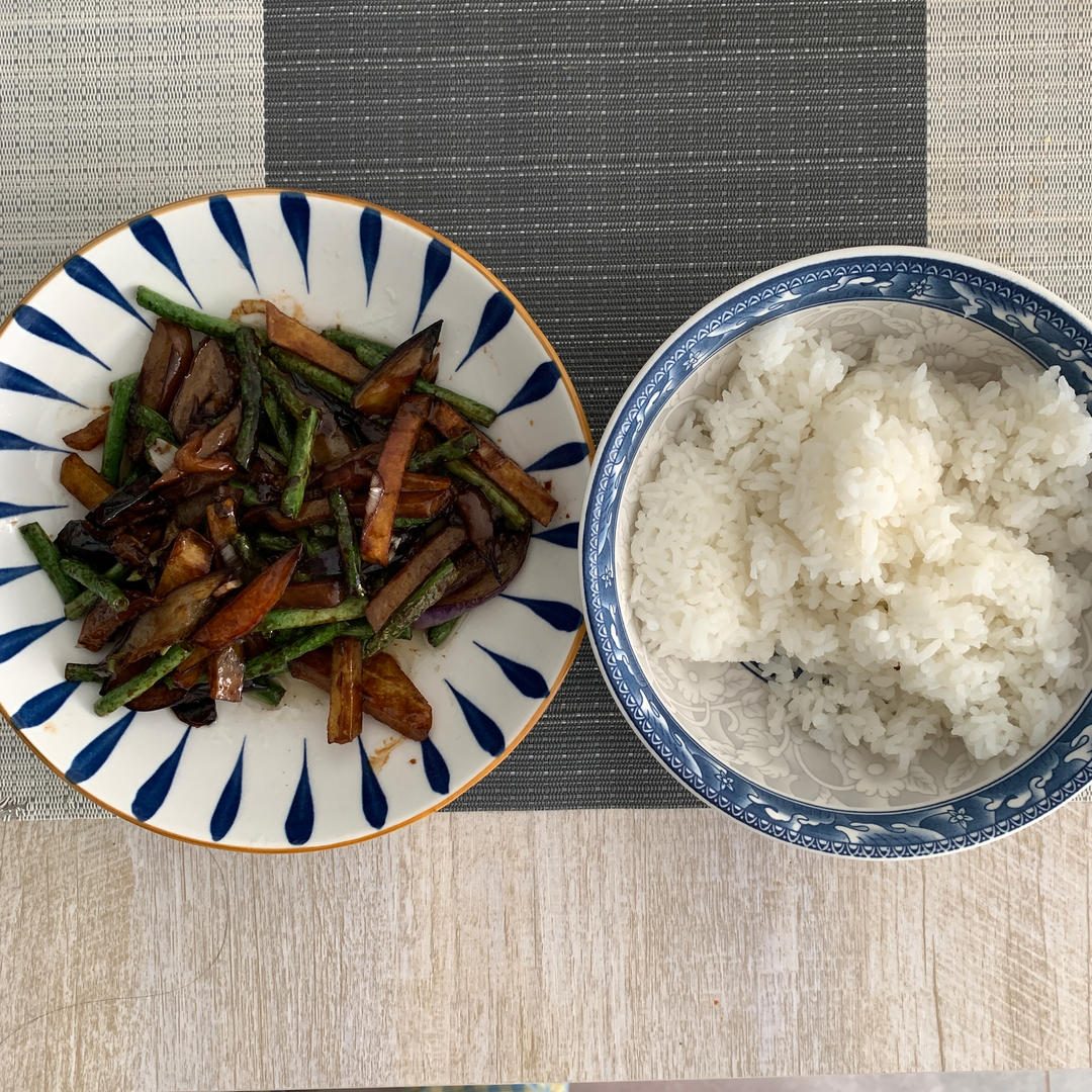 土豆豆角烧茄子