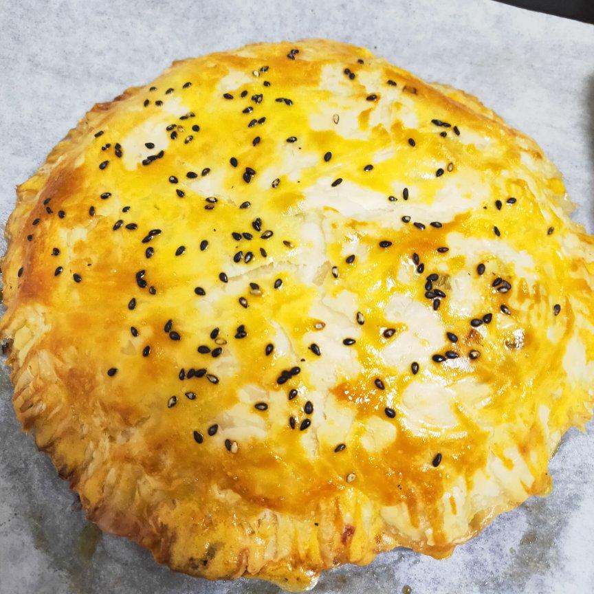 手抓饼版苹果派