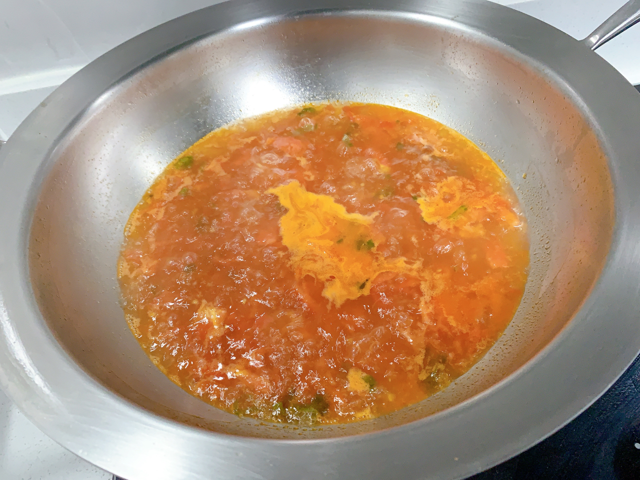 低脂美味的西红柿虾滑汤，巨满足的做法 步骤12