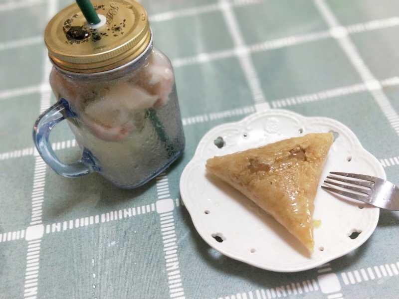 夏日清凉桃子汽水