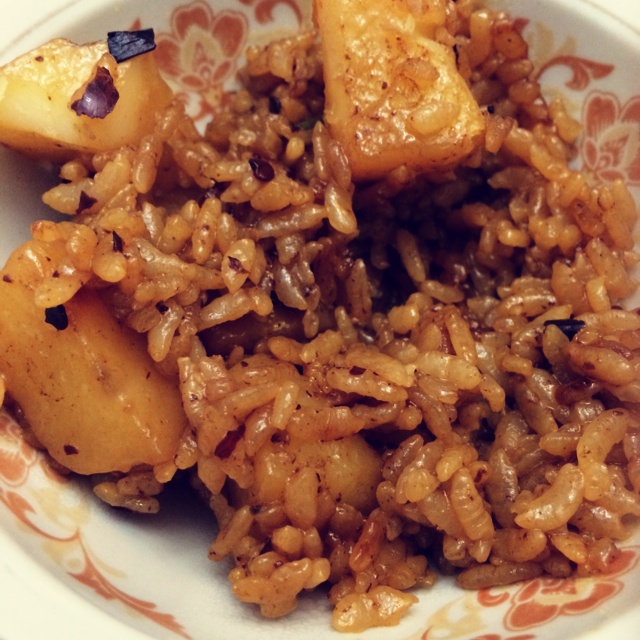 土豆焖饭（电饭锅版）