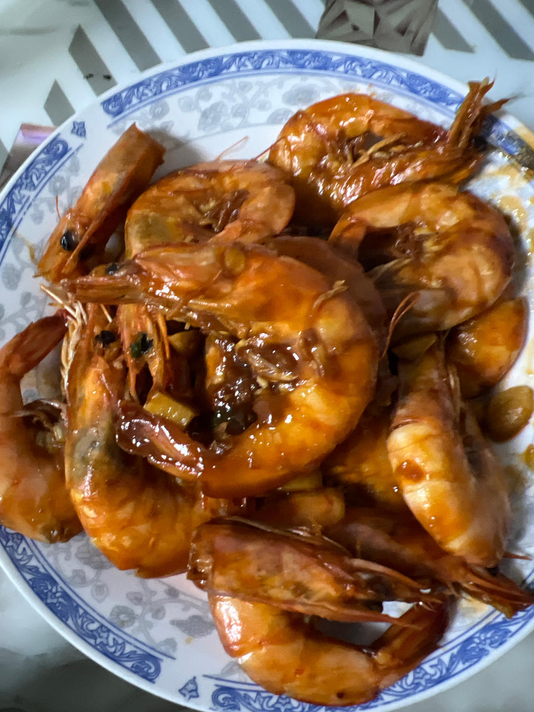 油焖大虾番茄酱版