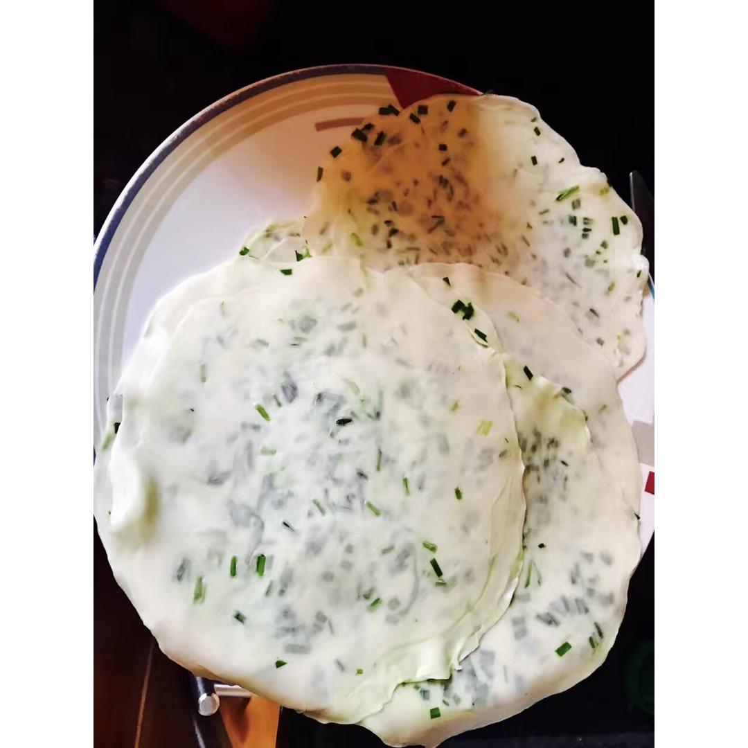 饺子皮葱油饼