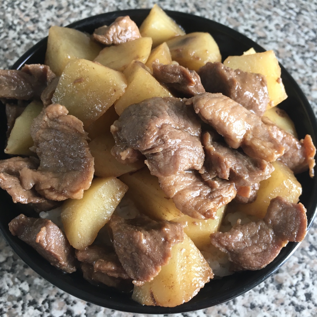 土豆烧肉