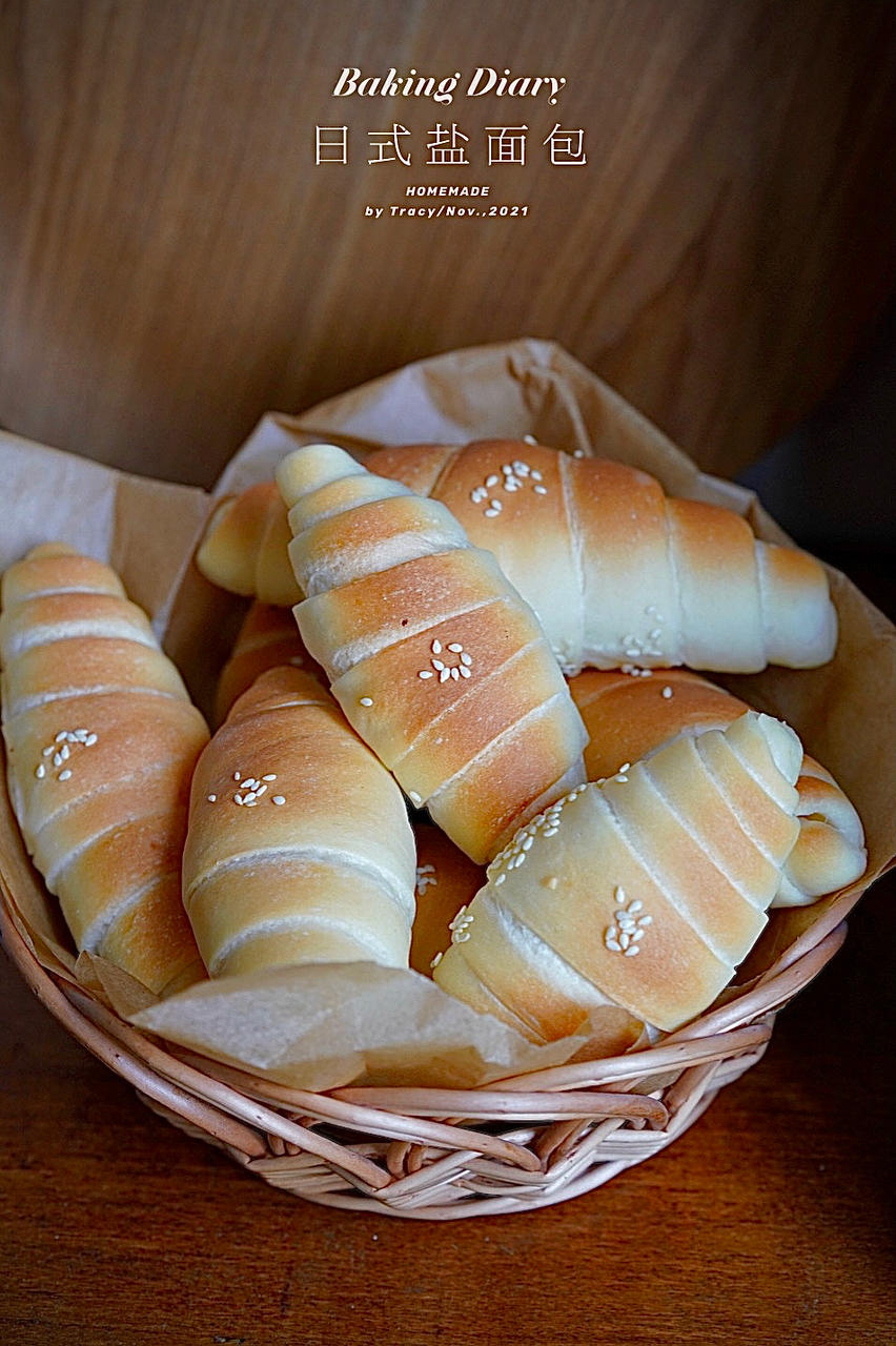 脆皮盐面包｜法国老面