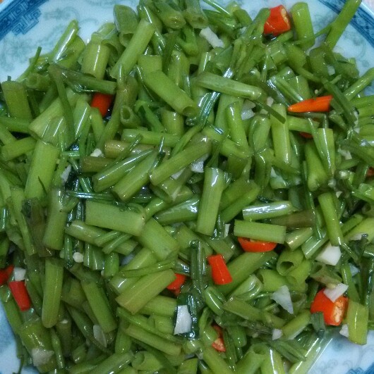 香辣下饭空心菜梗